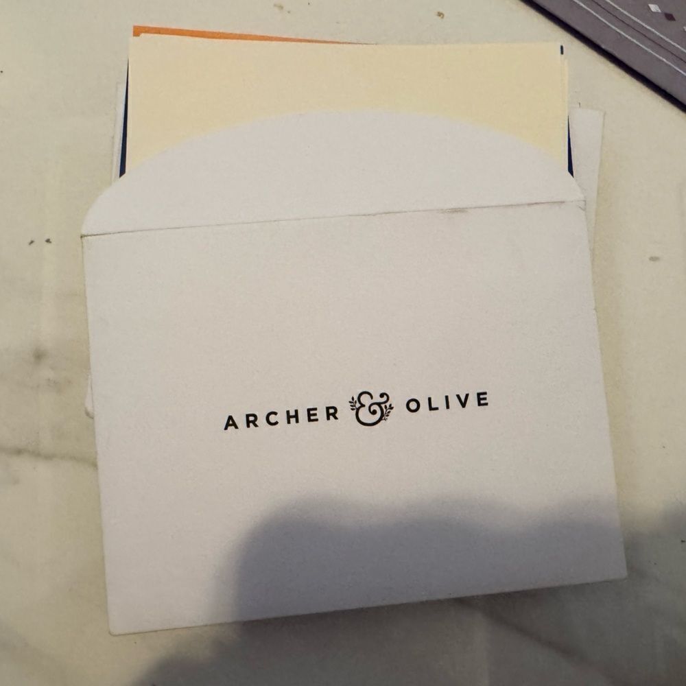 Archer and olive blank color cards bundle #15